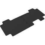Резиновые коврики Gledring для Citroen SpaceTourer (mkI); Peugeot Traveller (mkI); Opel Zafira (mkIV)(D); Toyota ProAce Verso (mkII); Fiat Ulysse (mkIII) 2016-> (2 сдвижные двери)(2 ряд)