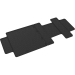 Резиновые коврики Gledring для Citroen SpaceTourer (mkI); Peugeot Traveller (mkI); Opel Zafira (mkIV)(D); Toyota ProAce Verso (mkII); Fiat Ulysse (mkIII) 2016-> (2 сдвижные двери)(3 ряд)