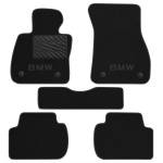 Килимки BMW 1-series (F40) 2019–2024 / (F70) 2024– / 2-series (F44) 2019– текстильні Classic — чорні