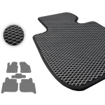 Eva коврики Pro-Eco Black для Volkswagen Touran (mkI)(1-2 ряд) 2003-2015