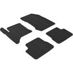 Резиновые коврики Gledring для Peugeot 208 (mkII) 2019-> / 2008 (mkII) 2019->; Opel Corsa (mkVI)(F) 2019-> (MHEV)