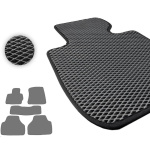 Eva коврики Pro-Eco Black для BMW X3 (F25) / X4 (F26) 2010-2018