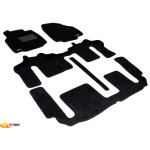 Тришарові килимки Sotra 3D Classic 8mm Black для Mazda CX-9 (mkI) 2010-2015