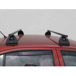 Стальной багажник c замком в крепежные места Octavia II хетчбек 04