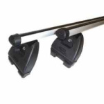 Алюминиевый багажник c замком в крепежные места Octavia II хетчбек 