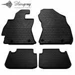 Ковры салона Subaru Outback V (BS) (2014-) (design 2016) with plastic clips HND (4 шт) - Stingray