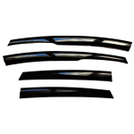 Дефлектори на вікна (вітровики) SEAT LEON 2006-2013 FD4-ST08 PERFLEX