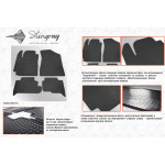 Гумові килимки Geely GC5 2014- - Stingray 