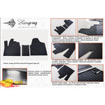 Резиновые коврики Citroen Jumpy I 1995-2007 резиновые - Stingray