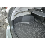 Коврик в багажник для Тойота Land Cruiser 200, 11/2007-, внед., 7 мест. (полиуретан, серый) Novline