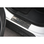 Накладка на наружные пороги без логотипа (компл. 2шт.), Mitsubishi Outlander 2012- - Novline