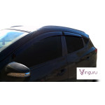 Дефлекторы окон Hyundai ix35 2010- накладные скотч комплект 4 шт Vinguru