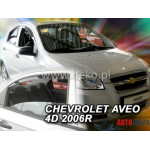Вітровики для CHEVROLET AVEO 4D 2007R .-> (+ OT) седан - вставні Heko