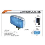 Фари додаткові DLAA 1030 BW / H3-12V-55W / 163 * 88mm