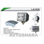Фари додаткові DLAA 1038 Y / H3-12V-55W / 128 * 98mm / кришка