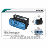 Фари додаткові DLAA 5090 BL / 2хH3-12V55W / 149 * 54mm