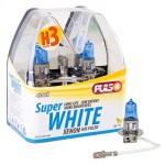 Лампы PULSO/галогенные H3/PK22S 12v55w super white/plastic box