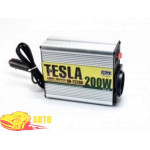 У граф. напруги TESLA ПН-22200 / 12V-220V / 200W / USB-5VDC0.5A / мод.волна / прикурювач 