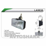 Фары дополнительные DLAA 9836 W/180*115mm