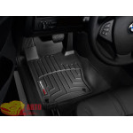Коврики салона BMW X3 (E83) 2003-2010, Черные - резиновые WeatherTech