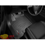 Коврики салона Mazda CX-9 2007-2016 Черные - резиновые WeatherTech