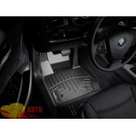 Коврики салона BMW X3 (E25) 2011-, Черные - резиновые WeatherTech
