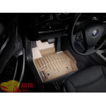 Коврики салона BMW X3 (E25) 2011-, Бежевые - резиновые WeatherTech