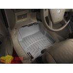 Коврики салона Dodge Caliber 2007-, Серые - резиновые WeatherTech