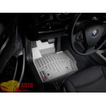 Килимки салону WeatherTech BMW X3 (E25) 2011-, Сірі - гумові