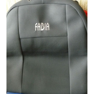 Чохли для Skoda Fabia Mk2 ambiente 2007-2014 (шт.) - Автотканини - Союз Авто