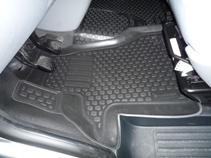 Коврики в салон Volkswagen Transport/Multiv/Carav пер (02-) полиуретан (резиновые) Lada Locker