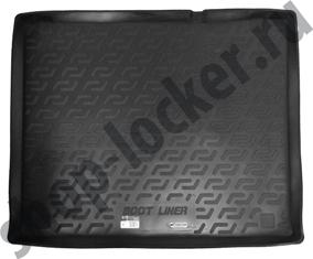 Коврик в багажник Fiat Doblo II (15-) твердый - полипропилен - Lada Locker