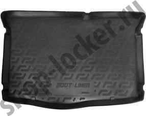 Коврик в багажник Hyundai I20 II (15-) твердый - полипропилен - Lada Locker