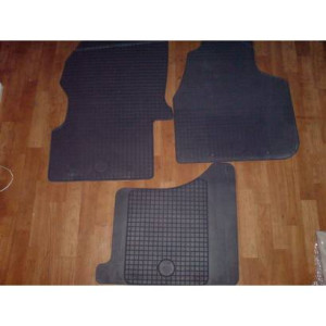 Гумові килимки MERCEDES SPRINTER 2006 чорні 2 шт - Petex