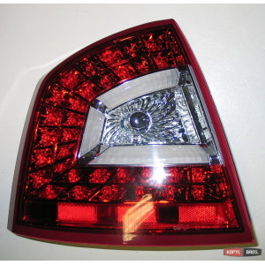 Skoda Octavia A5 седан оптика задняя LED светодиодная красная 2004-2012 - JunYan