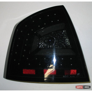 Skoda Octavia A5 седан оптика задняя LED светодиодная тонированная черная 2005+ - JunYan
