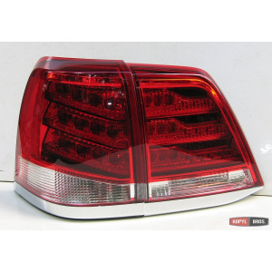 Для Тойота Land Cruiser LC 200 оптика светодиодная задняя красная LED 2011+ - JunYan