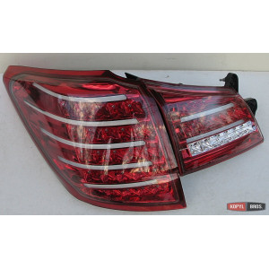 Subaru Outback B14 2009-2014 фонари задние светодиодные LED тонированые красные BR9 2010+