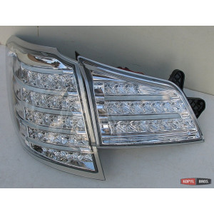 Subaru Outback 2009-2014 фонари задние светодиодные LED хром BR9 2010+
