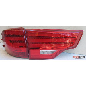 Для Тойота Highlander 2014 оптика Lexus стиль задня LED червона / Led taillights red XU50 Lexus style 2014+ - JunYan
