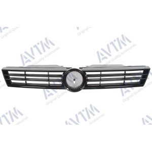 Решетка радиатора Volkswagen Jetta 2011-2014 с черн.молдингами - AVTM