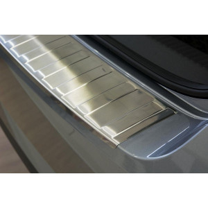 Skoda Superb III liftback (sedan) 2015- / Накладка на задній бампер, полірований. - AVISA