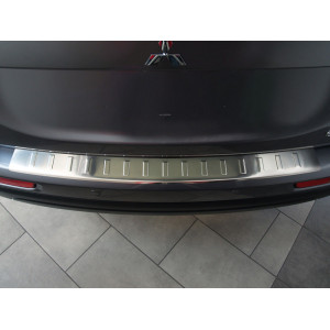 Mitsubishi Outlander III 2012-2015 / Накладка на задній бампер, полірований. - AVISA