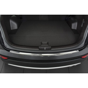 Hyundai Santa Fe III 2013-2017 / Накладка на задний бампер, полирован. - AVISA