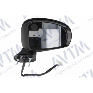 Дзеркало бокове для Тойота AVENSIS 11.08-07.15 в зборі, праве, електр., Опукле + обігрів під фарб. е - AVTM