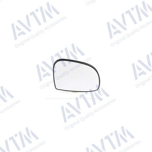Вкладыш зерк бок CITROEN XSARA 97-03 правый, выпукл, с подогр, голуб.стекло, (диаметр 83) - AVTM