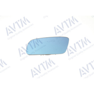 Вкладыш зерк бок AUDI A3 10.00-05.03 левый, асферич, с подогр, голуб.стекло, - AVTM