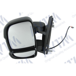 Зеркало боковое CITROEN JUMPER/FIAT DUCATO/PEUGEOT BOXER 04.06- в сборе левое,зеркало слепой зоны, э - AVTM