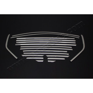 Ford Kuga (2013-) Окантовка стекол повна (18шт, нерж) - OMSALINE