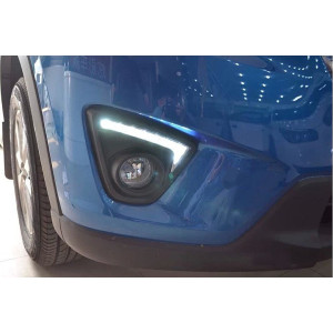 Ходовые огни Mazda CX-5black 2012- V2 - AVTM